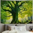 thumbnail image 2 of Creowell  Forest Tapestry Nature Tree Tapestries, Extra Large Oversized Tapestry Wall Hanging, Tapestry for Bedroom Living Room Backdrop, Indoor Outdoor Decoration Home Decor 40x30inch, 2 of 6