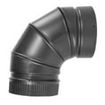 thumbnail image 2 of Selkirk DSP6PE-1 6" 90º Elbow Matte Black, 2 of 2