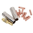 thumbnail image 1 of Gas Nozzle, Easy Installation Perfect Fit Contact Tip Replacement Lightweight  For 15AK MIG MAG Weld, 1 of 8