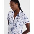 thumbnail image 5 of Joyspun Women's Dreamy Soft Collection Notch Collar Top and Shorts Pajama Set, 2-Piece, Sizes XS-3X, 5 of 6