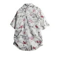 thumbnail image 3 of Awdenio Golf Shirts for Men Casual Lightweight Button Down Shirts Vacation Beach Summer Tops with Pocket, 3 of 5