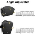 thumbnail image 4 of Sound Town Commercial Restaurant Bluetooth Amplifier + Surface-Mount Speaker Set, with One 6-Zone 70V/100V Amplifier with Bluetooth, 18 x 6.5-Inch Surface-Mount Speakers, Black (STCA600X18TV6B), 4 of 9