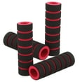 thumbnail image 1 of OULII 2 Pairs Oval Red Sponge Kayak Paddle Grips for Hand Protection and Anti-skid in 11x3cm, 1 of 5