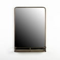 thumbnail image 1 of Wooden Frame With Shelf Wall Mirror, 1 of 4