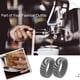 thumbnail image 4 of Anillos de boda de silicona y fibra de carbono para hombre, anillos de silicona transpirables para hombre, bandas de compromiso de boda de goma con borde cómodo para entrenar, 8 mm de ancho, 4 of 6