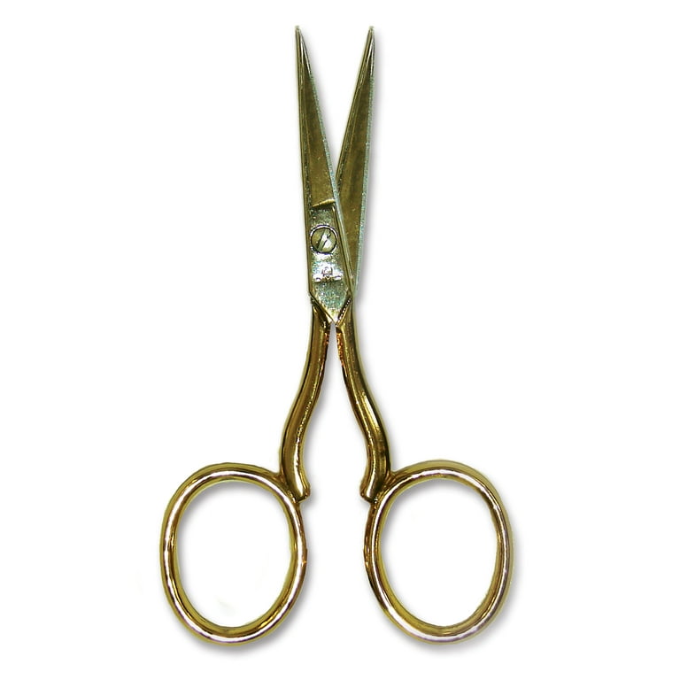 Clauss Small Embroidery Scissors, Metal, Silver, 6.6 x 7 x 0.3 cm