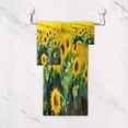 thumbnail image 5 of 3 Piece Bath Towels Set, Super Soft Absorbent Countryside Sunflowers Towels for Bathroom Gym Spa Hotel Decor Wash cloth, 5 of 7