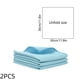 thumbnail image 3 of CaiYueKe 2 Pcs Microfiber Cleaning Cloth for Glass Windows Mirrors Car Detailing Streak Free Lint Free Polish Towel Absorbent Kitchen Bathroom Household Surfaces, 3 of 7