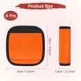 thumbnail image 3 of Uxcell Funda para Asa de Equipaje [4PCS] - Identificadores de Equipaje de Neopreno para Maletas y Accesorios de Viaje Naranja, 3 of 6