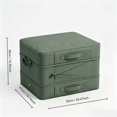 thumbnail image 3 of Foldable Clothing Organizer with Handles, Home Bedroom Storage Solution, 3 of 7