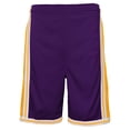 thumbnail image 2 of Youth Mitchell & Ness Purple Los Angeles Lakers Hardwood Classics Swingman Shorts, 2 of 4