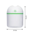 thumbnail image 4 of Dianli USB Mini Humidifier Quiet Cool Mist Portable Desk Humidifier with Night Light Small Plant Humidifier for Bedroom and Office Gift, 4 of 9