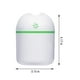 thumbnail image 3 of Humidificador USB portátil con luz - 300 ml de niebla fría y silenciosa para dormitorio, oficina, escritorio, plantas - fácil de limpiar, blanco verde rosa, 3 of 9