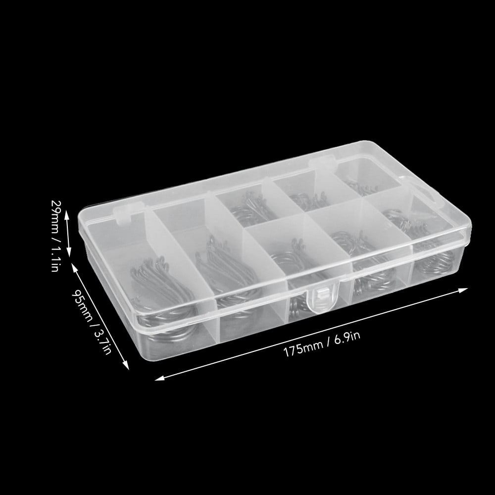 150 Piece Offset Circle Hooks Box