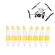 thumbnail image 5 of Hélices de Drones ANGGREK Hélice de Repuesto Doble Cara Plástico Duradero 6030F, 5 of 8