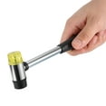 thumbnail image 3 of Rubber Hammer, Rubber Mallet, Easy Replamenet Wear Resistance Plastic Thread Tapping Amateurs Beginners Crafts Making For DIY Leather Craft Professionals 25MM, 3 of 8