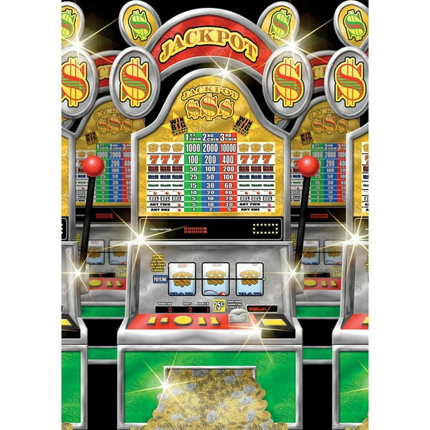 Casino Slot Machine Room Roll Decoration