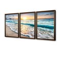 thumbnail image 1 of Bearachild Juego de arte de pared en lienzo de playa con vibrantes pinturas de playa, decoración de pared para iluminar cualquier habitación Decoración del hogar, 1 of 6