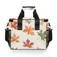 thumbnail image 7 of FORMRS Insulated Cooler Bag 24 Cans Capacity Soft Leakproof Lunch Box with Side Pockets, Brown Autumn Leaves, 7 of 7