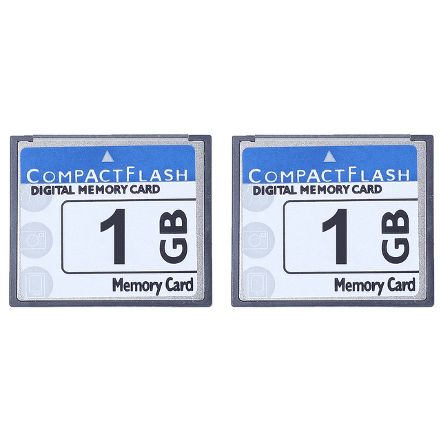 2X Professional 1GB Compact Flash Memory Card for Camera, Advertising Machine, Industrial Computer Card