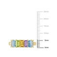 thumbnail image 2 of Everly Women's Topaz and Peridot Citrine Amethyst Sterling Silver Ring, 2 of 7