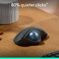 thumbnail image 4 of Logitech Ergo M575S Wireless Trackball Mouse, Wireless Ergonomic Mouse with Bluetooth and Encrypted Dongle, Comfortable Thumb Control, Precise and Smo, 4 of 9