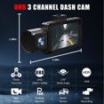 thumbnail image 4 of CNKOO  Dash Cams Front Car Camera with Night Vision G-Sensor 1080P 2.4”  Black, 4 of 12