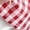 Red, variant on Women's Gingham Lace Ruffle Round Doll Collar Button Down Long Sleeve Plaid Casual Blouse Top Brown XXL