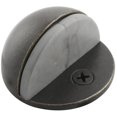 thumbnail image 1 of Demi-Dôme Butée de Porte, Laiton Antique Français, 1 of 1