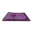 thumbnail image 2 of Ahgly Company Indoor Round Persian Purple Traditional Area Rugs, 5' Round, 2 of 4