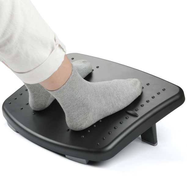 Home Office Foot Rest for Under Desk 2 Adjustable Heights Ergonomic