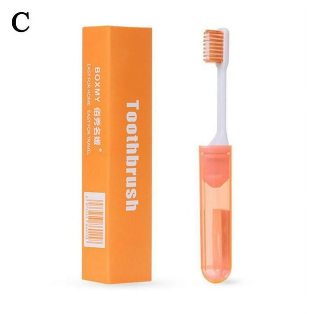 Brosse à Dents Pliable pour Voyage Camping Randonnée Extérieur Portable