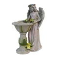 thumbnail image 1 of Escultura artesanal de resina decorativa solar coleccionables estatuas solares figuritas para festivales dormitorio sala de estar porche patio BLESIY Estatua de ángel, 1 of 2