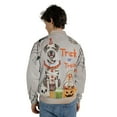 thumbnail image 5 of Trick or Treat Great Dane Funny Mummy Cosplay Pumpkin Candy Basket All Over Print 3D Baseball Jacket Danes Dog Lover Gifts Bomber Jacket Softball - 12016, 5 of 6