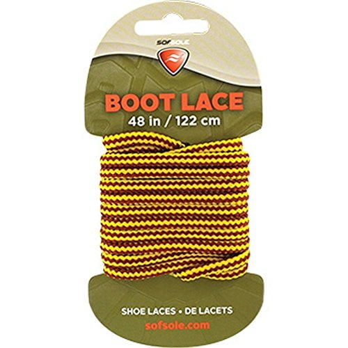 Boot Waxed Lace Gold/brown 45"