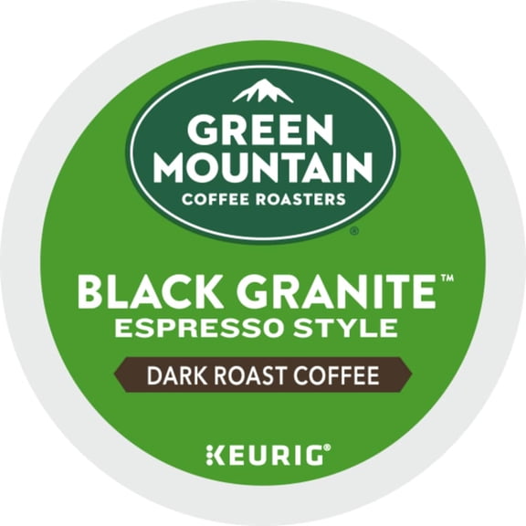 Green Mountain Coffee Roasters Black Granite Espresso Style Dark Roast K-Cup Pods 10 ct - Pack of 1