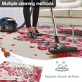 thumbnail image 5 of Valentine's Day Outdoor Rug for Patio/Deck/Porch, Non-Slip Large Area Rug 4 x 6 Ft, Pink Gnomes Love Roses Romantic Beige Indoor Outdoor Rugs Washable Area Rugs, Reversible Camping Rug Carpet Runner, 5 of 8