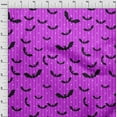 thumbnail image 4 of oneOone Viscose Chiffon Purple Fabric Halloween Diy Clothing Quilting Fabric Print Fabric By Yard 42 Inch Wide, 4 of 4