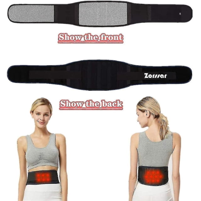 Cinturón de soporte lumbar de terapia magnética térmica para hombres y mujeres