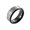 Black, variant on Men's 8mm Tungsten Steel Punk Dome Cool Personality Gradient Snake Skin Pattern Biker Ring Wedding Band Beveled Edge Comfort Fit Silver Size 11