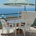 thumbnail image 4 of Gymax Parasol de Patio 170 Lb Base Support Roues Jardinière Extérieur Robuste Jardin Noir, 4 of 10