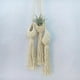 thumbnail image 4 of 3X Colgador de Planta de Aire Boho Macrame Soporte de Cuerda para Cesta Colgante Tillandsia Decoración del Hogar de Flores (13 CM), 4 of 5