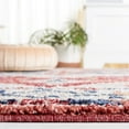 thumbnail image 4 of SAFAVIEH Luna Damjan Oriental Area Rug, Beige/Blue Rust, 6'7" x 6'7" Round, 4 of 8
