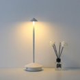 thumbnail image 2 of ZHAOCHENG Lámpara de mesa LED recargable táctil creativa para comedor, hotel, bar, café, Pina Pro, lámpara de mesa decorativa, 50 % de descuento., 2 of 5