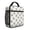 Pug and Crowns, variant on Dog Paw Print Rainbow Chevron Pattern Insulated Lunch Bag Teens,Lunch Box for Men Women for Work,Picnic or Travel,10.2x9.5x4.3 Inches,8 Can Capacity