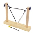 thumbnail image 4 of Triangles Instrument, Wide Use Hand Percussion  Home Decor With  For Playing, 4 of 8