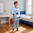 thumbnail image 3 of SGMVNU Boys Girls Pajamas Set 2025 Christmas Toddler Boys Pajamas Dinosaur Cotton Kids 2 Piece PJs Long Sleeve Sleepwear Clothes Set Xmas Pajamas Set Outfits Size 5-6 Years, z929C-Multicolour, 3 of 5