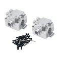 thumbnail image 1 of Reemplazo de caja de transmisión procesada por CNC para caja de cambios delantera y trasera RC Crawler argén, 1 of 7