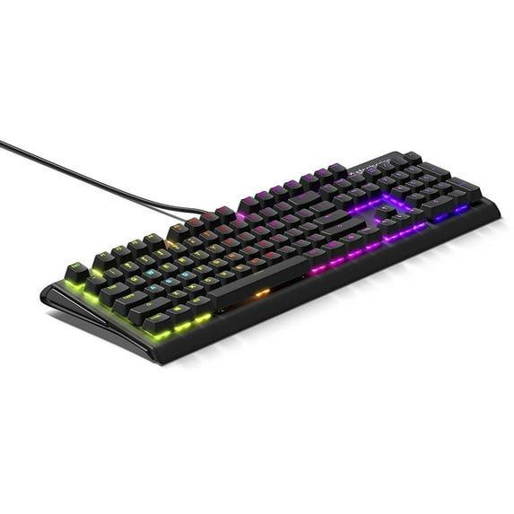 SteelSeries APEX M750 Dynamic Prism RGB lighting Mechanical Gaming Keyboard - QX2 Liner Red Switch