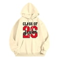 thumbnail image 2 of Senior 2026 Hoodies for Women Class Of 2026 Hoodie Graducation Hoodie with Pockets Hooded Sweatshirt Women Pullover, 2 of 4